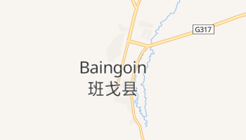 パングン県 の地図