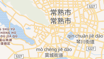 常熟市 の地図
