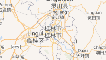桂林市 の地図