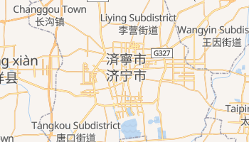 済寧市 の地図