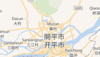 開平市 の地図