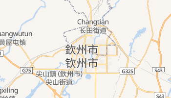 欽州市 の地図