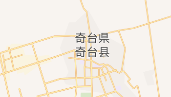 奇台県 の地図