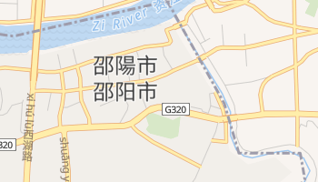 邵陽市 の地図