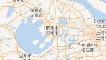 蘇州市 の地図