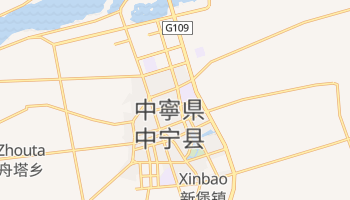 中寧県 の地図