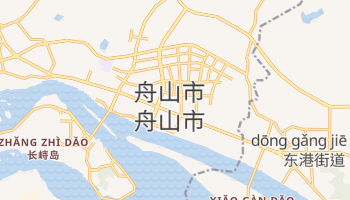 舟山市 の地図