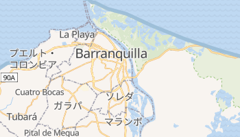 バランキヤ の地図