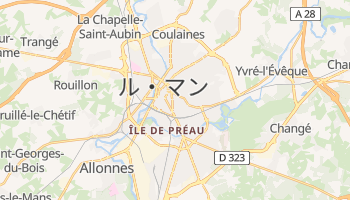 ル・マン の地図