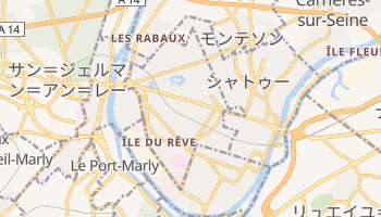 ル・ヴェジネ の地図