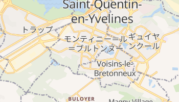 モンティニー＝ル＝ブルトンヌー の地図