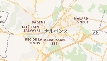 ナルボンヌ の地図