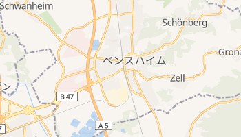 ベンスハイム の地図