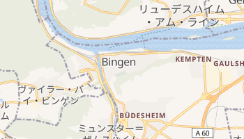 ビンゲン・アム・ライン の地図