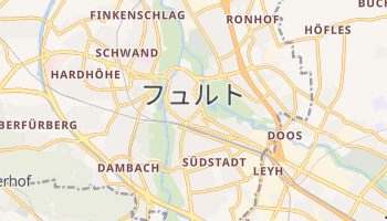 フュルト の地図