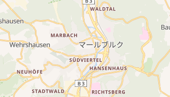 マールブルク・アン・デア・ラーン の地図