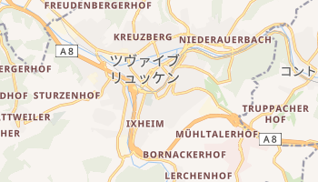 ツヴァイブリュッケン の地図