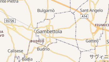 ガンベットラ の地図