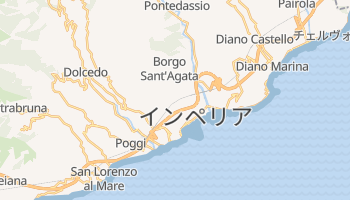 インペリア の地図