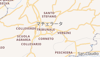 マチェラータ の地図