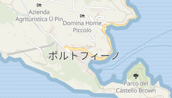 ポルトフィーノ の地図