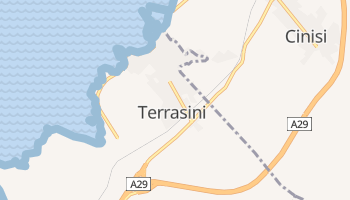 テッラジーニ の地図