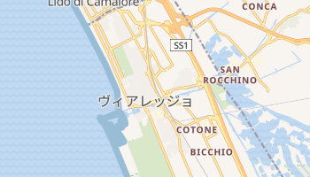 ヴィアレッジョ の地図