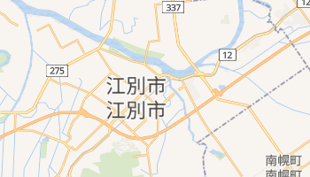 江別市 の地図