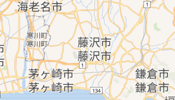 藤沢市 の地図