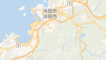 浜田市 の地図