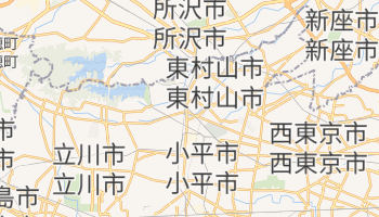東村山市 の地図