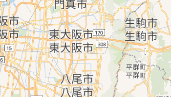 東大阪市 の地図