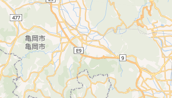 亀岡市 の地図
