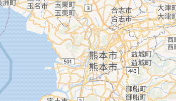 熊本市 の地図