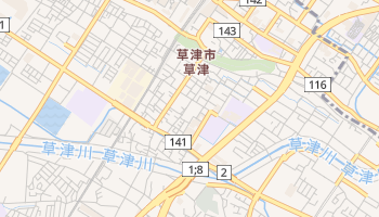 草津 の地図