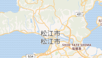 松江市 の地図