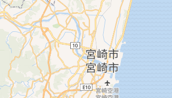 宮崎 の地図