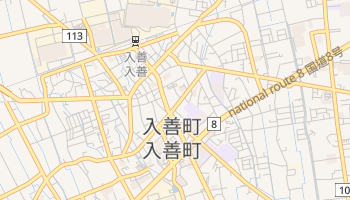 入善町 の地図