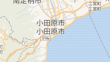 小田原市 の地図