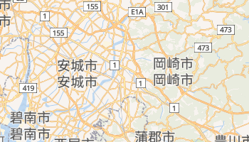 岡崎 の地図