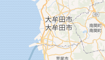 大牟田市 の地図