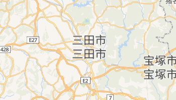 三田 の地図