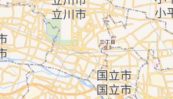 立川市 の地図