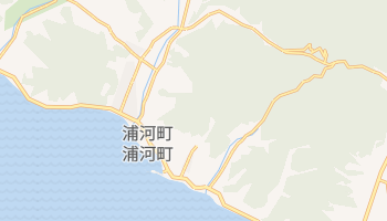 浦河町 の地図