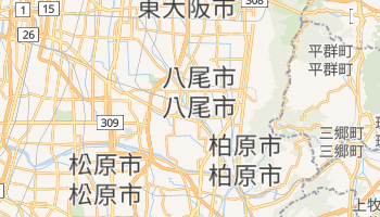 八尾市 の地図