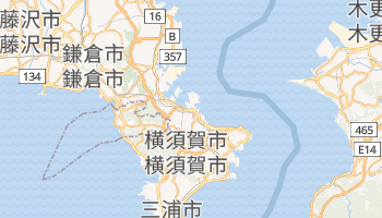 横須賀市 の地図