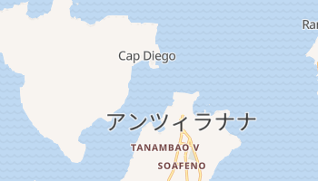 マダガスカル の地図