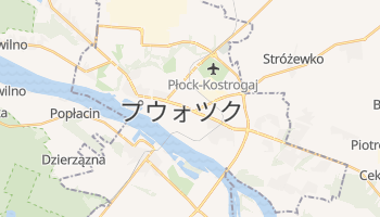 プウォツク の地図