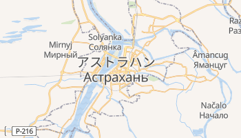 アストラハン の地図