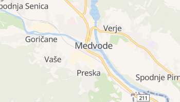 メドヴォデ の地図